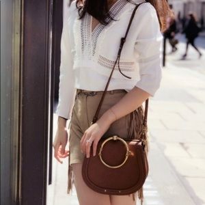 Chloè Nile Bracelet Medium Caramel Color